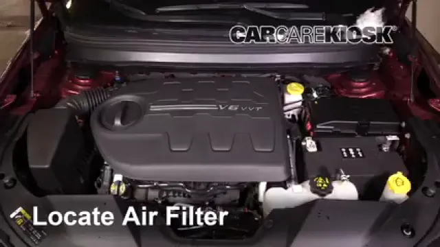 2019 Jeep Cherokee Trailhawk Elite 3.2L V6 Air Filter (Engine) Replace